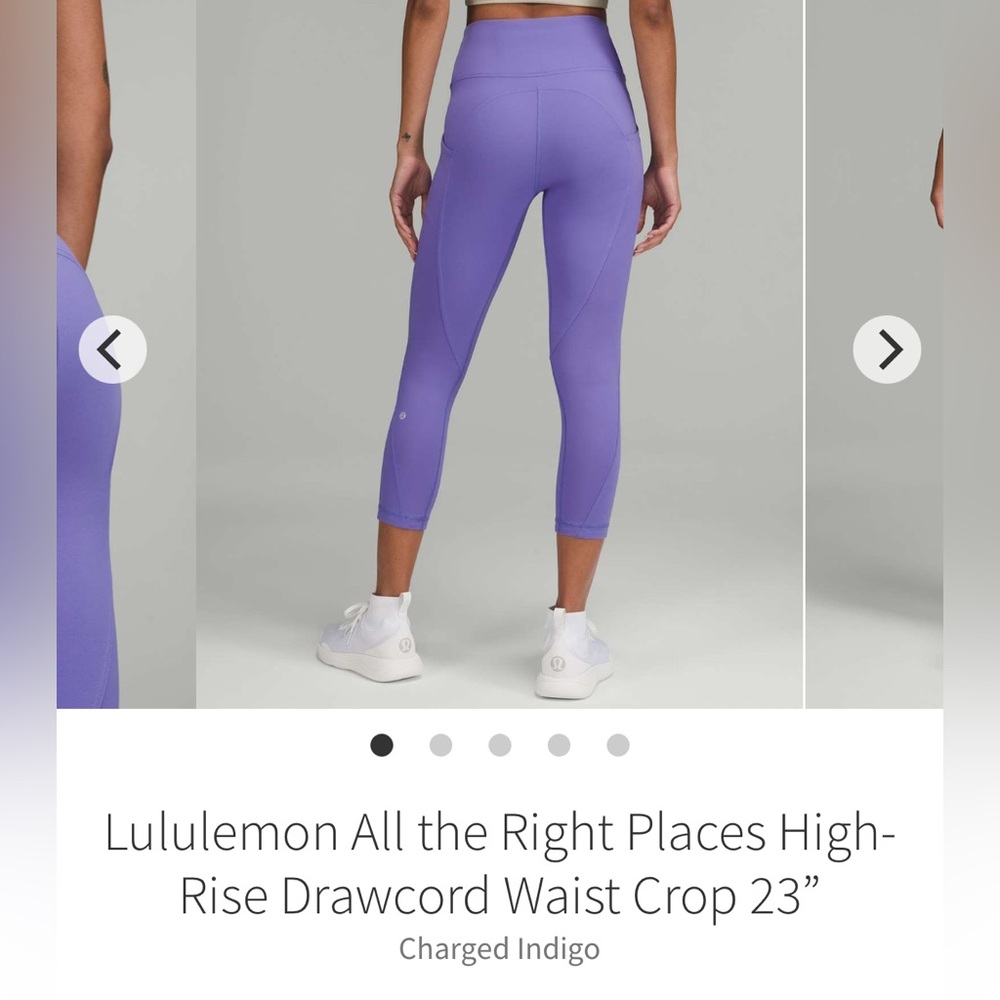 Lululemon All the Right Places leggings
